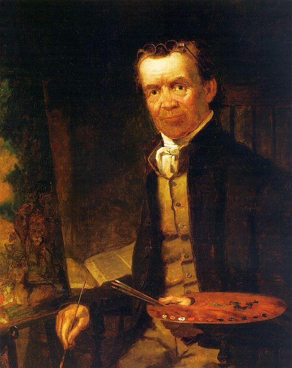 Hicks, Thomas Portrait of Edward Hicks oil painting image